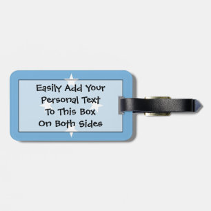 Flag of Micronesia Easy ID Personal Luggage Tag