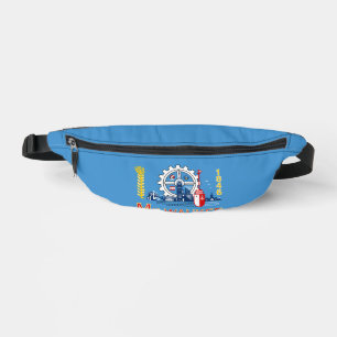 Flag of Milwaukee, Wisconsin Bum Bags