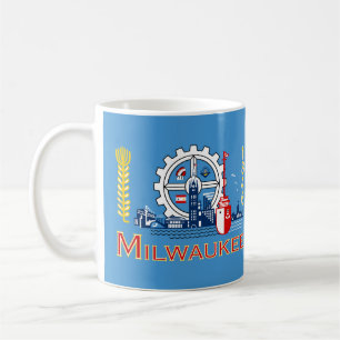 Flag of Milwaukee, Wisconsin Coffee Mug