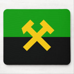 Flag of Miners and Mine Workers Mouse Pad