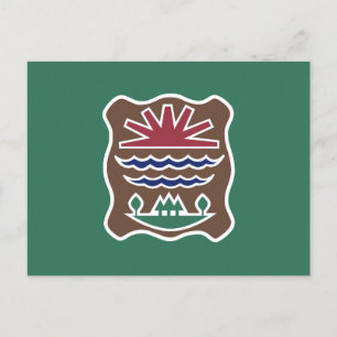 Flag of Missisquoi Western Abenaki Tribe Postcard
