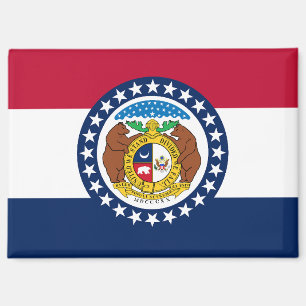 Flag of Missouri Magnet