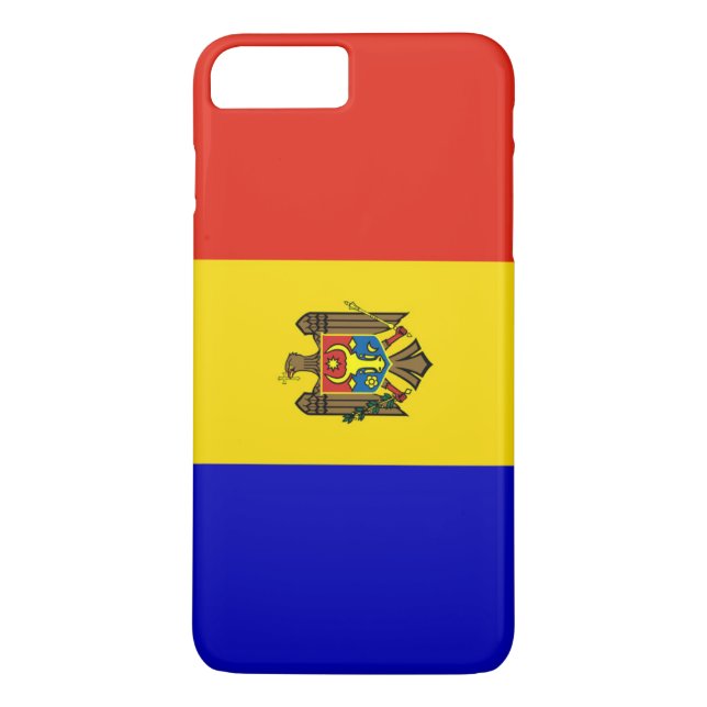 Flag of Moldova Case-Mate iPhone Case (Back)