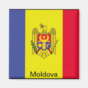 Flag of Moldova Magnet
