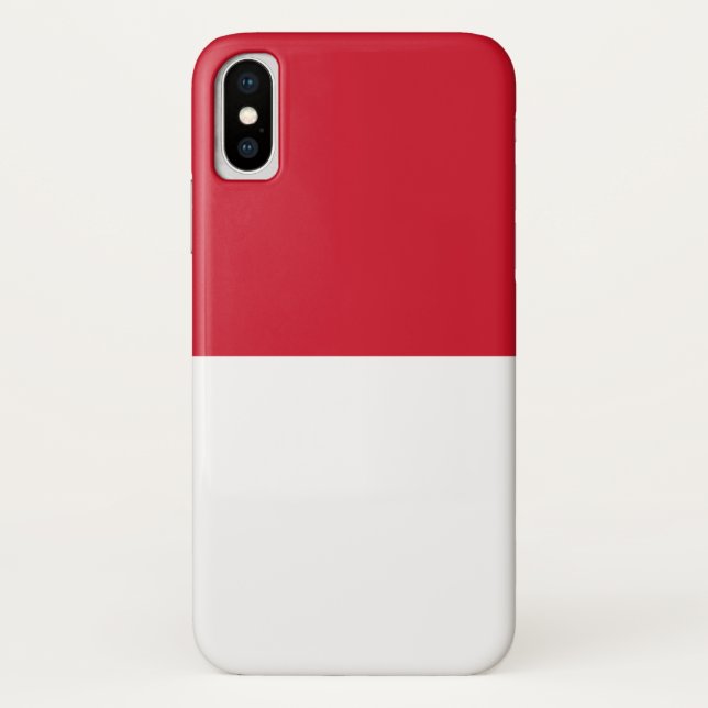 Flag of Monaco Case-Mate iPhone Case (Back)