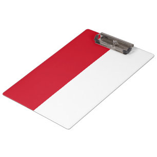 Flag of Monaco Clipboard