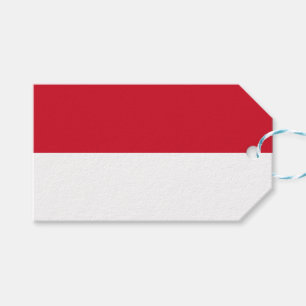 Flag of Monaco Gift Tags