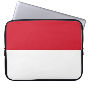 Flag of Monaco Laptop Sleeve