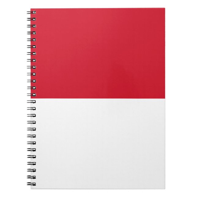 Flag of Monaco Notebook (Front)