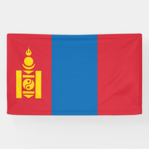Flag of Mongolia Banner