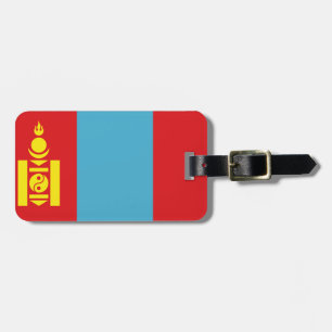 Flag of Mongolia Easy ID Personal Luggage Tag