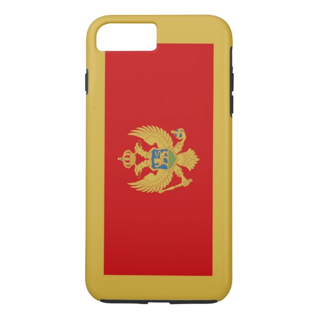 Flag of Montenegro Case-Mate iPhone Case (Back)