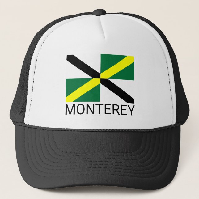 Flag of Monterey, California Trucker Hat (Front)