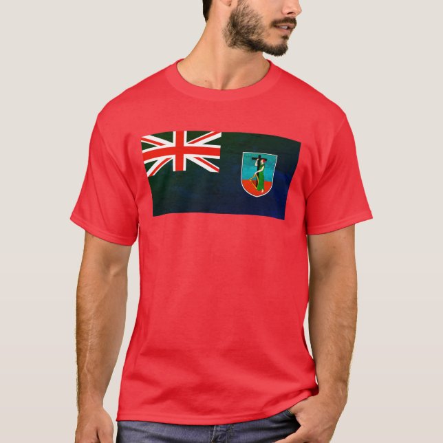 Flag of Montserrat T-Shirt (Front)