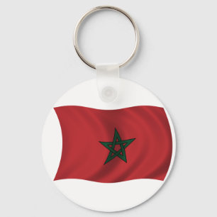 Flag of Morocco Key Ring