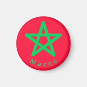 Flag of Morocco Magnet