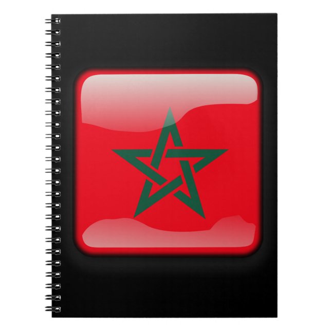 Flag of Morocco Notebook (Front)