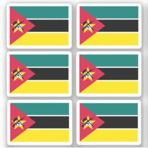 Flag of Mozambique - a collection Sticker