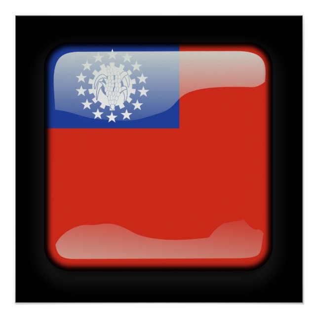 Flag of Myanmar Poster (Front)