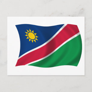 Flag of Namibia Postcard