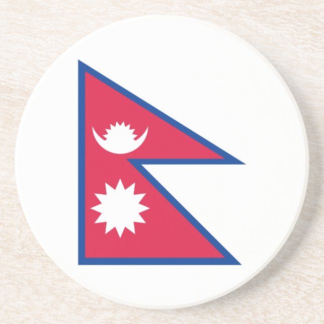 Flag of Nepal Coaster (Front)