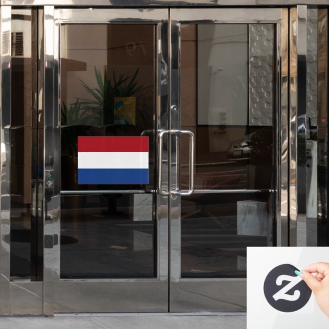 Flag of Netherlands custom-cut  (Office Door)