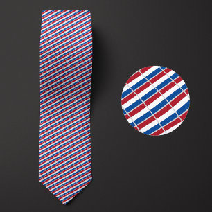 Flag of Netherlands Pattern Tie