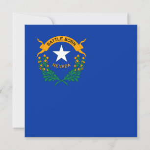 Flag of Nevada Card