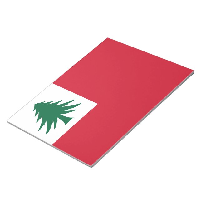 Flag of New England Notepad (Angled)