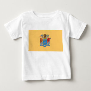 Flag of New Jersey Baby T-Shirt
