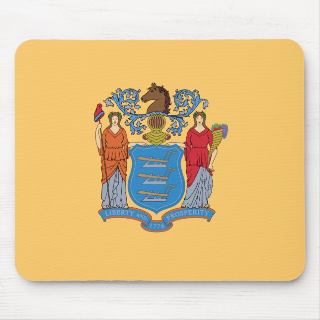 Flag of New Jersey Mouse Pad (Front)