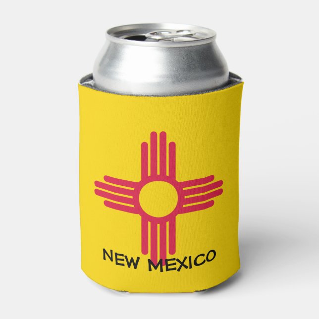Flag of New Mexico Can Cooler (Can Front)