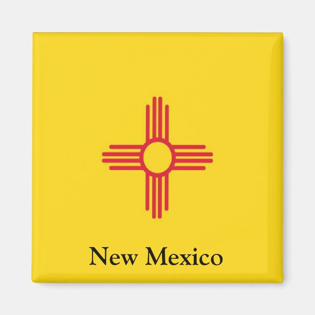 Flag of New Mexico Magnet (Front)