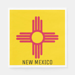 Flag of New Mexico Napkin