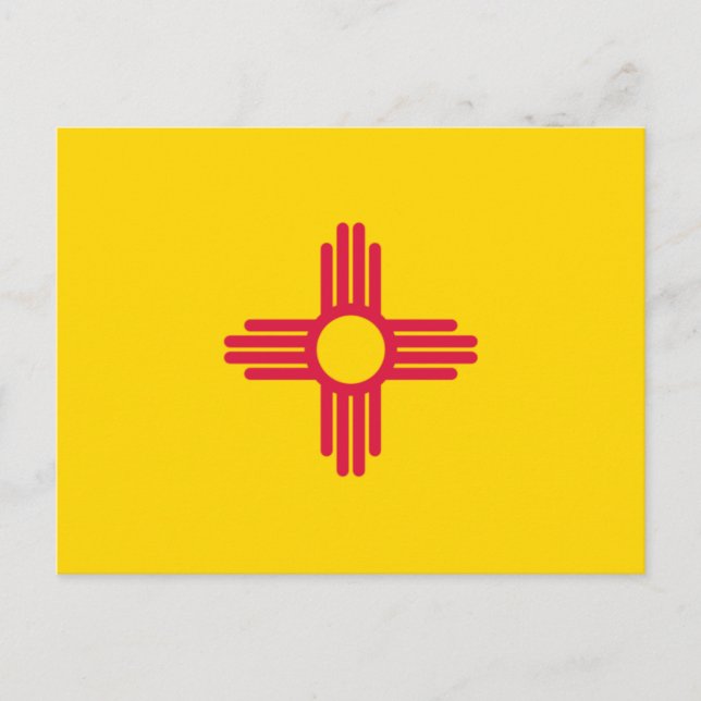 Flag of New Mexico Postcard (Front)
