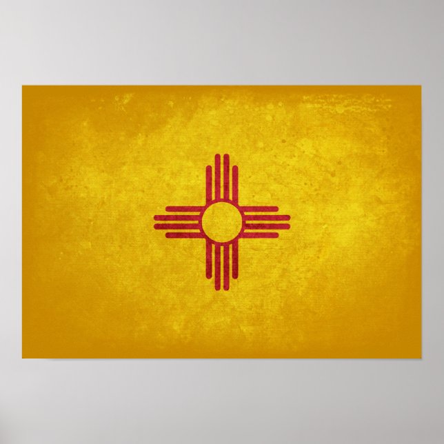 Flag of New Mexico Poster (Front)