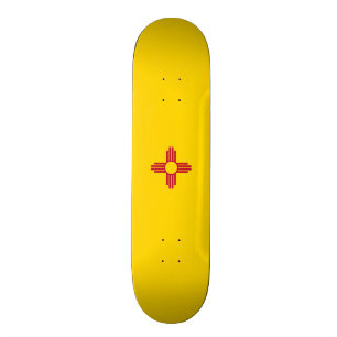 Flag of New Mexico Skateboard Deck