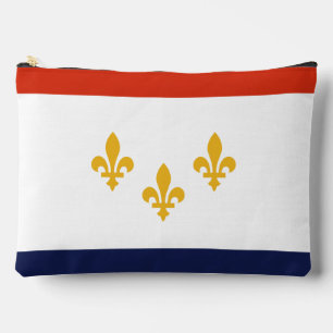 Flag of New Orleans, Louisiana Accessory Pouch