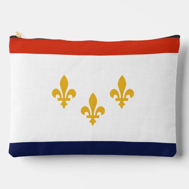 Flag of New Orleans, Louisiana  Accessory Pouch (Front)