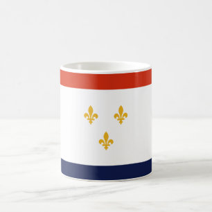 Flag of New Orleans (Louisiana, USA) Coffee Mug