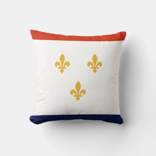 Flag of New Orleans (Louisiana, USA) Cushion