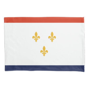 Flag of New Orleans (Louisiana, USA) Pillowcase