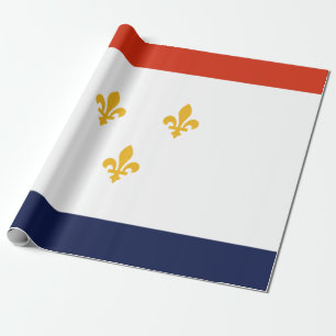 Flag of New Orleans (Louisiana, USA) Wrapping Paper