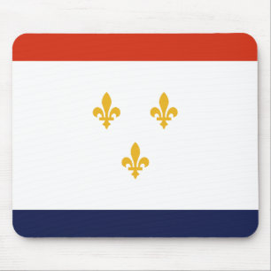 Flag of New Orleans Mouse Pad