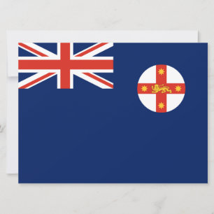 Flag of New South Wales (Australian State) Card