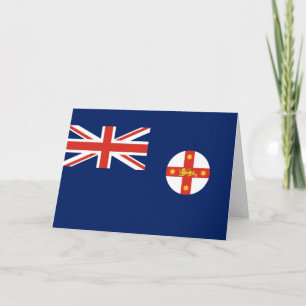 Flag of New South Wales (Australian State) Card