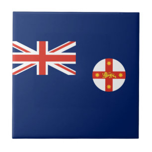 Flag of New South Wales (Australian State) Ceramic Tile