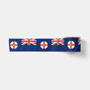 Flag of New South Wales (Australian State) Satin Ribbon