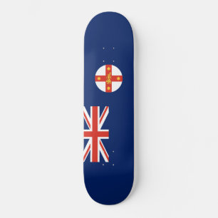 Flag of New South Wales (Australian State) Skateboard