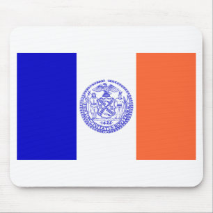 Flag of New York City Mouse Pad